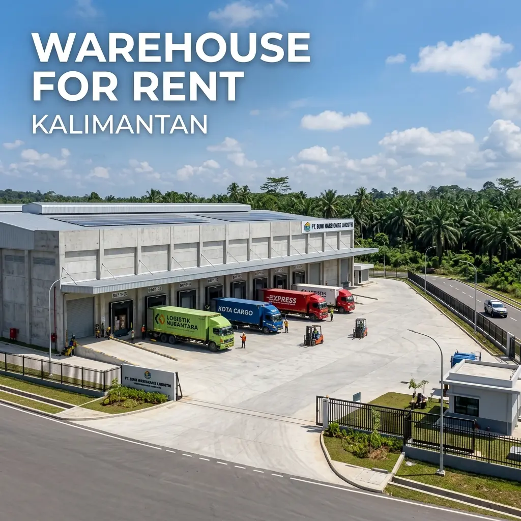 Choosing the Right Warehouse for Rent Kalimantan: Key Factors to Consider
