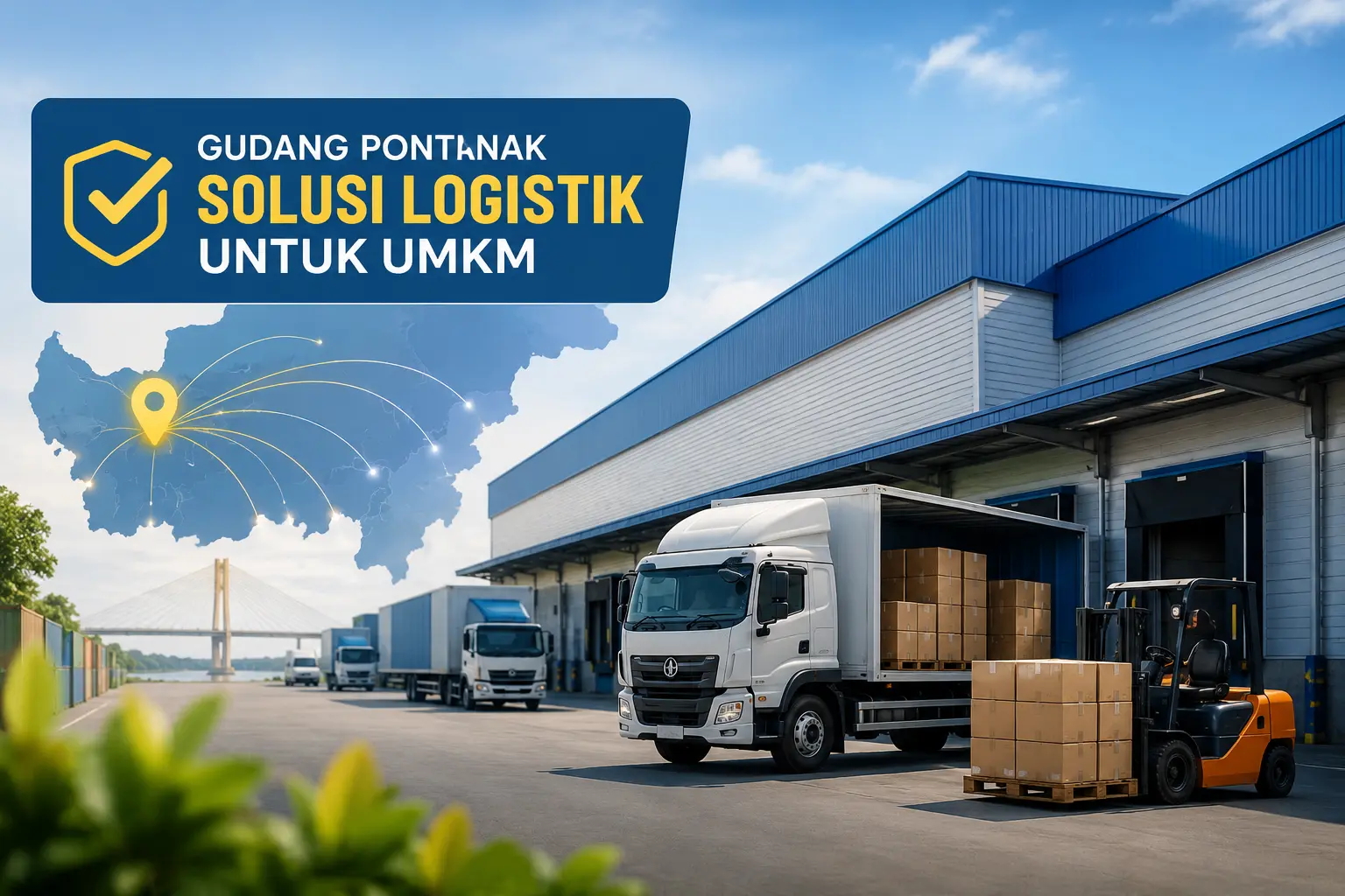 Kawasan Pergudangan Pontianak: Solusi Logistik Efisien untuk UMKM